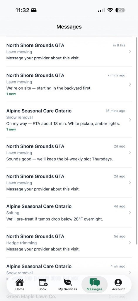 Secure messaging with your provider